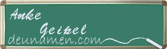 Anke Geipel Visitenkarte
